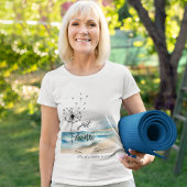 呼吸して願いをタンポポにする Tシャツ