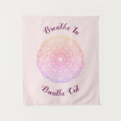 呼吸します壁のタペストリーを呼吸して下さい タペストリー (正面)