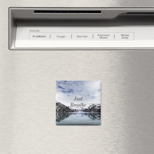 「呼吸しろ」 非合理的引用文 マグネット (インサイチュ (食洗機))