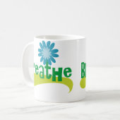 呼吸する コーヒーマグカップ (正面左)