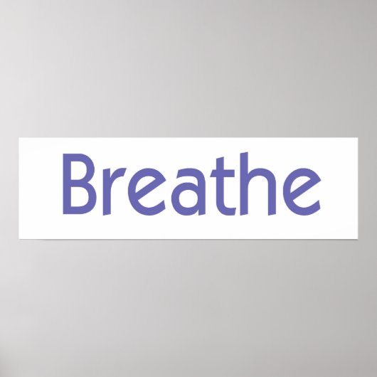 呼吸する ポスター (正面)