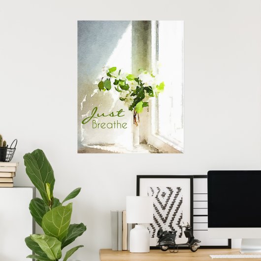 呼吸する ポスター (ホームオフィス)