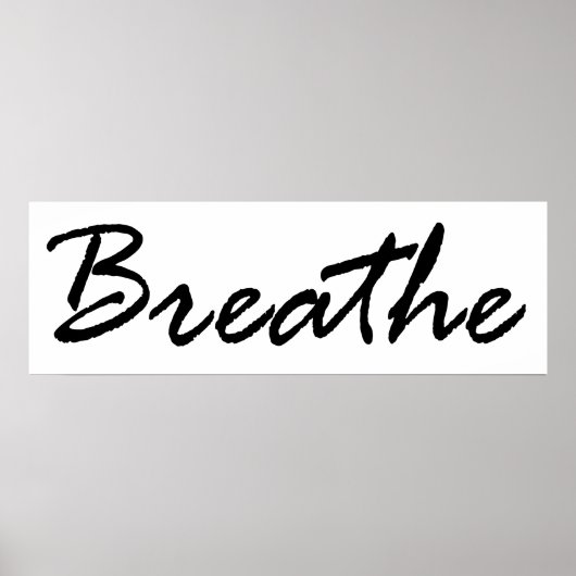 呼吸する ポスター (正面)