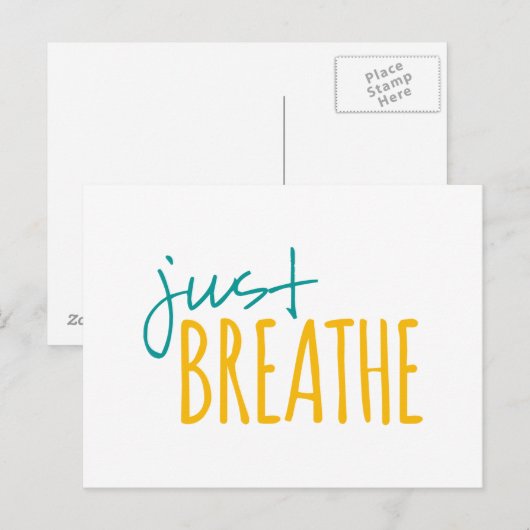 呼吸する ポストカード (正面/裏面)