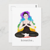 呼吸する ポストカード (正面/裏面)