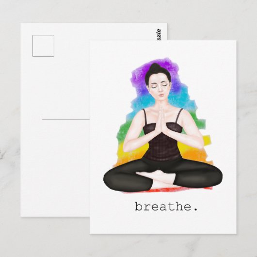 呼吸する ポストカード (正面/裏面)