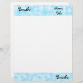 呼吸する レターヘッド (正面/裏面)