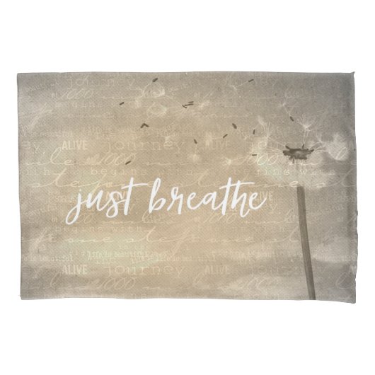 呼吸する 枕カバー (正面)