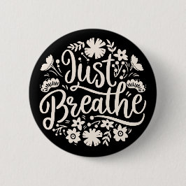 呼吸する 缶バッジ