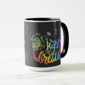 呼吸する | dandelion吹's in wind マグカップ (正面右)