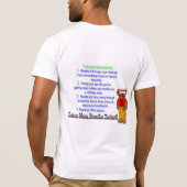 呼吸するcopdすぼめられた唇 tシャツ (裏面)