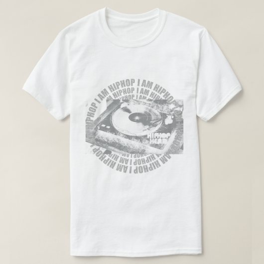 呼吸と発熱のヒップホップ Tシャツ (デザイン正面)