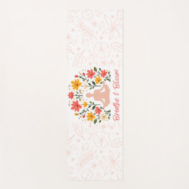 呼吸と開花瞑想ヨガマット ヨガマット