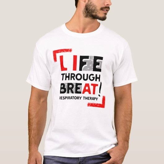 呼吸による生活セラピスト- RRT Tシャツ (正面)