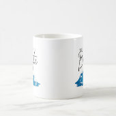 呼吸に時間がかかる コーヒーマグカップ (中央)