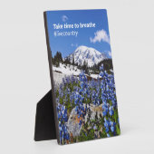 呼吸に時間がかかる フォトプラーク (側面)