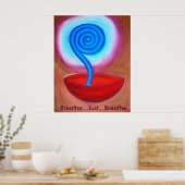 呼吸のみ呼吸鍵ポスター ポスター (キッチン)