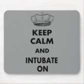 呼吸のセラピーのギフトは"保ち、平静を… " マウスパッド (正面)