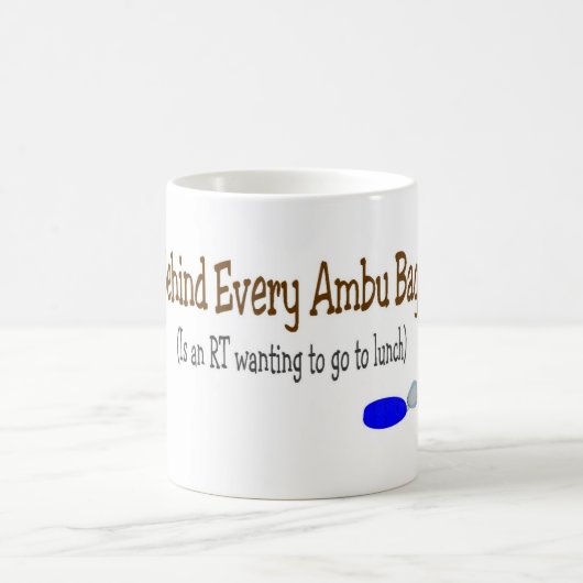 呼吸のセラピーのギフト コーヒーマグカップ (中央)