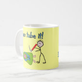 呼吸のセラピーのギフト"私は管それできます! " コーヒーマグカップ (正面左)