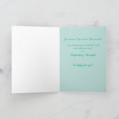 呼吸のセラピーの卒業のお祝い、RT カード (内部)