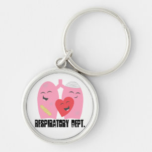 呼吸のセラピーDept. Lungs Keychain RT キーホルダー