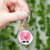 呼吸のセラピーIの肺! 肺Keychain RT キーホルダー (手)