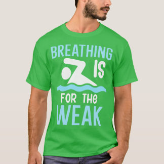 呼吸は弱い Tシャツ