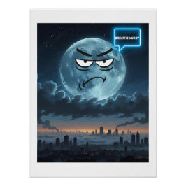 呼吸は？月もしが語った ポスター