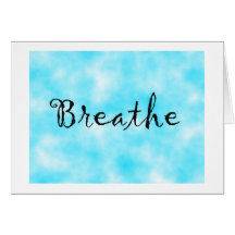 呼吸グリーティングカード