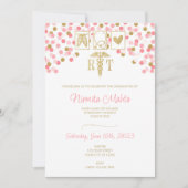 呼吸セラピストの卒業招待状 招待状 (正面)