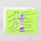 呼吸セラピストの贈り物 ポストカード (正面/裏面)