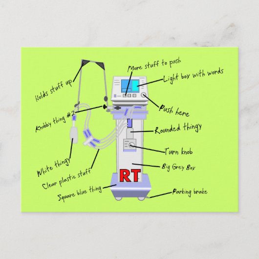 呼吸セラピストの贈り物 ポストカード (正面)