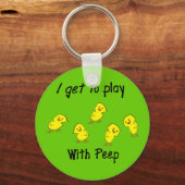 呼吸セラピストの贈り笑わされる物 – キーホルダー (正面)