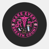 呼吸セラピストは全呼吸数Rt N ラウンドシール (正面)