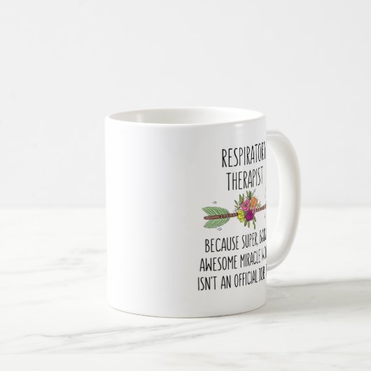 呼吸セラピストギフトアイディア コーヒーマグカップ (正面右)