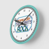 呼吸セラピストロックラウンドクロック ラウンド壁時計 (傾斜)