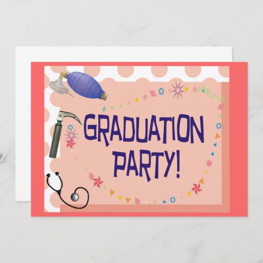 呼吸セラピスト卒業案内 招待状 (正面/裏面)