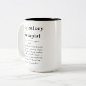 呼吸セラピスト定義サンキューギフト ツートーンマグカップ (正面左)