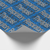 呼吸セラピスト異常 ラッピングペーパー (角)