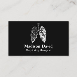 呼吸セラピスト肺ミニマル肺 名刺