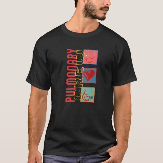 呼吸セラピスト肺乗務員肺医師A Tシャツ (正面)