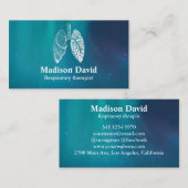 呼吸セラピスト肺科医銀河系 名刺 (正面/裏面)