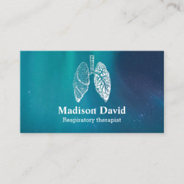 呼吸セラピスト肺科医銀河系 名刺