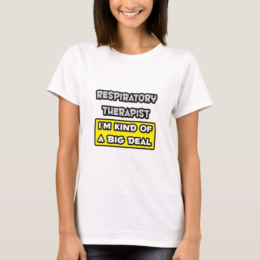 呼吸セラピスト..私は大したことがある Tシャツ (正面)