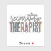 呼吸セラピストRTギフト シール (シート)