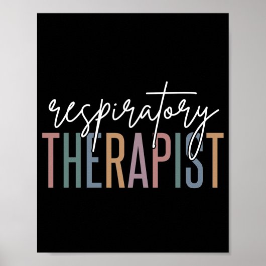 呼吸セラピストRTギフト ポスター (正面)