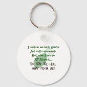 呼吸セラピーの学生笑わされる贈り物 キーホルダー (正面)