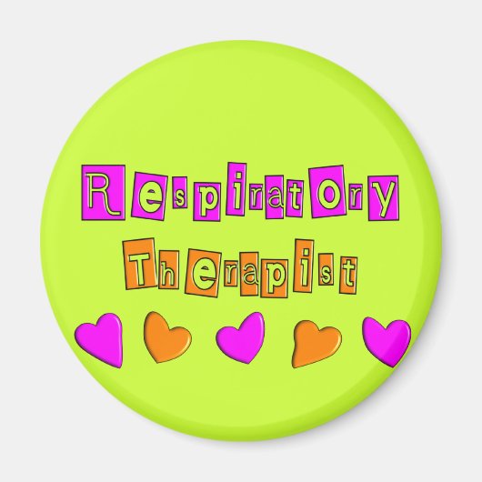 呼吸セラピーの贈り物 マグネット (正面)