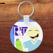 呼吸セラピー酸素鎖RT キーホルダー (正面)